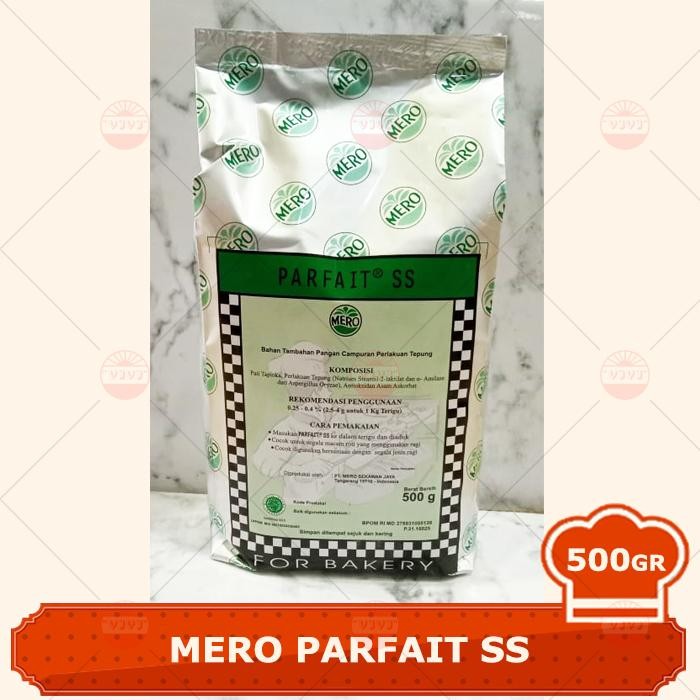 BisaInstan- MERO PARFAIT SS SUPERSOFT BREAD IMPROVER / PELEMBUT ROTI 500GR