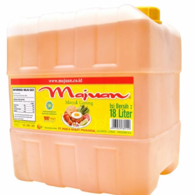 

BisaInstan- Minyak goreng majuan jerigen 18 L