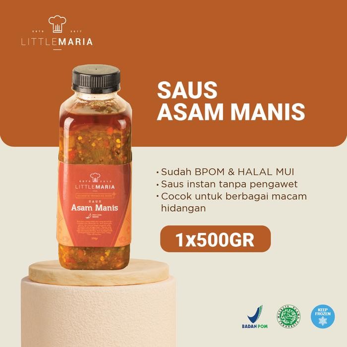 

Kirim,HariYgSama- LittleMaria Saus ASAM MANIS - Indonesian Series 500Gr PEDAS SEDANG