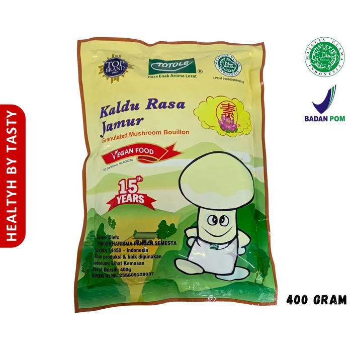 

BisaInstan- Kaldu Rasa Jamur Totole Penyedap Rasa Mushroom Bouillon 400g