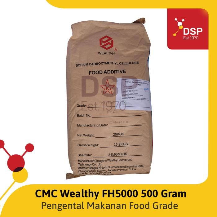 

BisaInstan- CMC Wealthy / Carboxymethyl Cellulose Food Grade Pengental 500 Gram