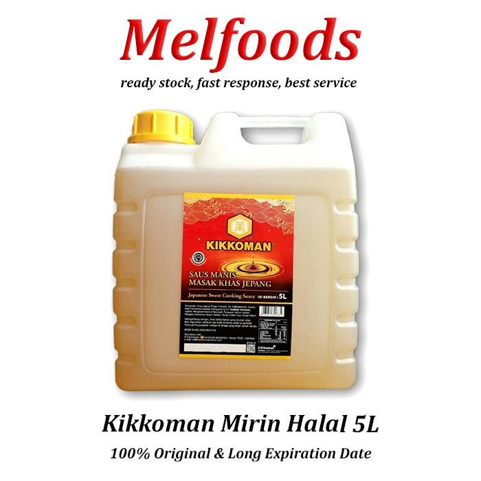 

BisaInstan- Kikkoman Mirin HALAL 5L Cuka Sushi Bumbu Sushi Jepang