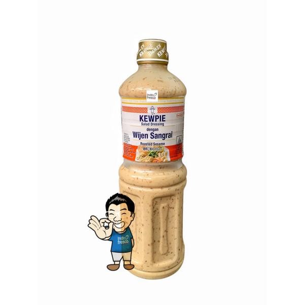 

Kirim,HariYgSama- Kewpie Salad Dressing Roasted Sesame Sauce 1 L- Saus Salad
