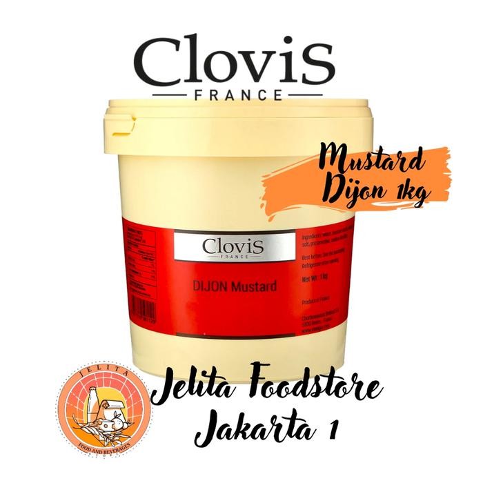 

BisaInstan- Clovis Dijon mustard 1kg France