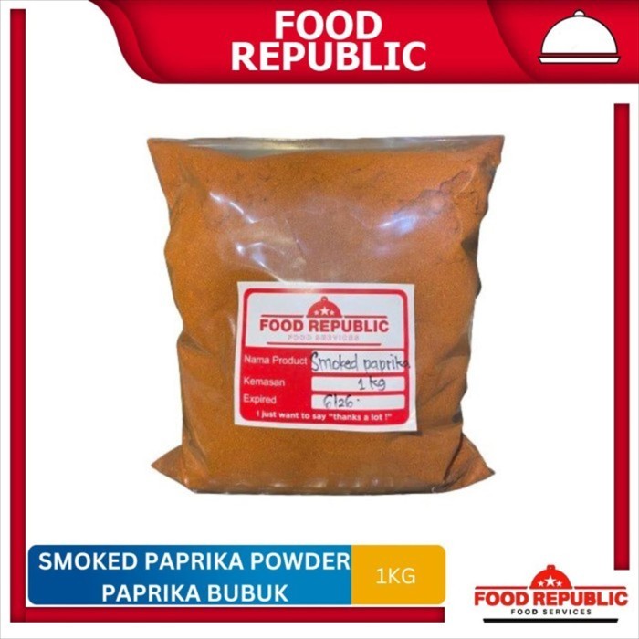 

BisaInstan- Smoked Paprika Bubuk / Capsicum Smoke / Bell Pepper Powder 1 KG Import