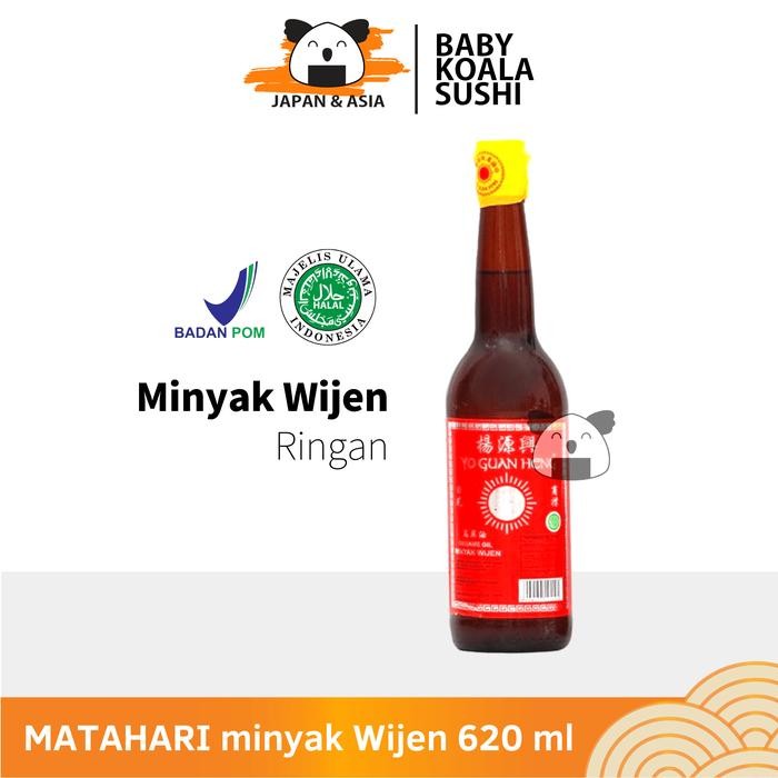 

Kirim,HariYgSama- MATAHARI Minyak Wijen Light Sesame Oil 620 ml Halal Yo Guan Heng