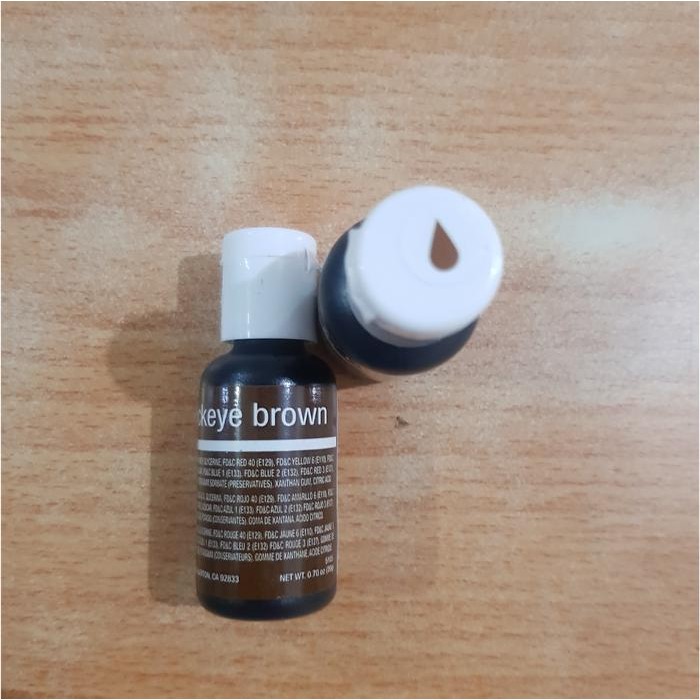 

BisaInstan- Chefmaster 20gr Buckeye Brown / soft gel icing color pewarna