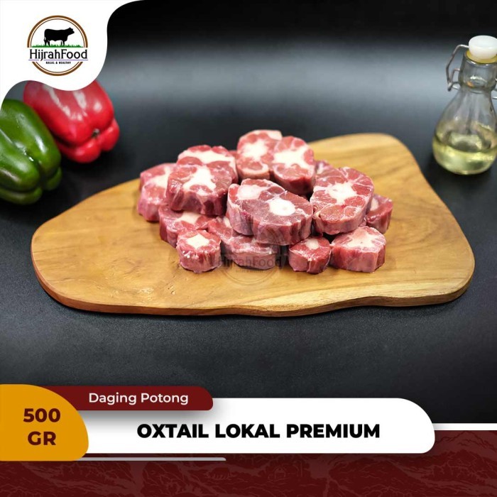 

Kirim,HariYgSama- Hijrahfood Daging Buntut Sapi Lokal Premium Rendah Lemak Beef Oxtail Premium