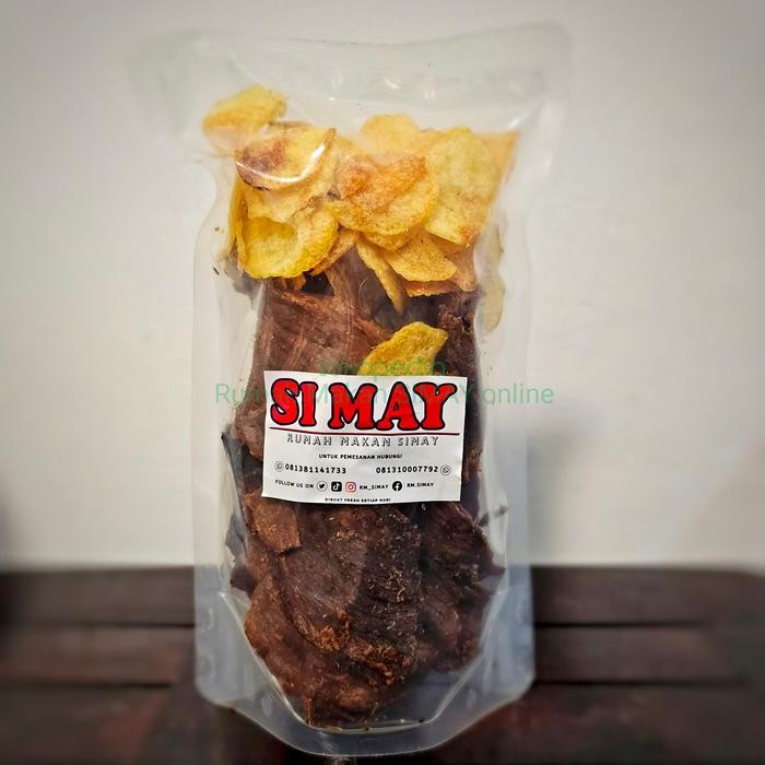 

Kirim,HariYgSama- Dendeng Kering Balado SIMAY ukuran 1/2kg