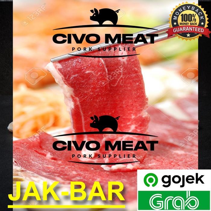 

Kirim,HariYgSama- Sirloin Beef Slice Import Daging Bifuyaki Yakiniku Shabu Sukiyaki 500g
