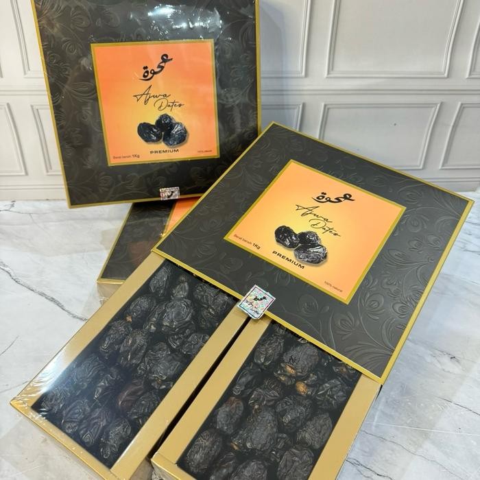 

BisaInstan- Kurma Nabi Ajwa Almadinah Super Premium Original 100% Oleh Oleh Haji dan Umrah - Snack