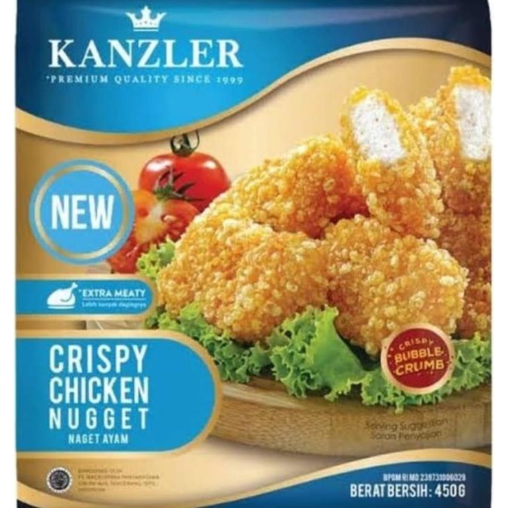 

Kirim,HariYgSama- Kanzler crispy chicken nugget ayam renyah 450gr