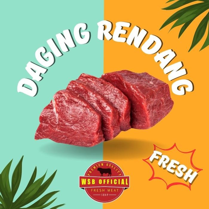 

Kirim,HariYgSama- Daging Sapi Segar 1 Kg Rendang Lokal Premium Fresh Meat
