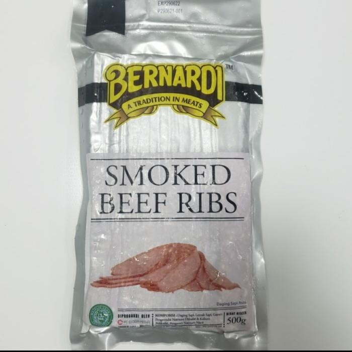 

Kirim,HariYgSama- Bernardi Smoked Beef Rib 500 Gr