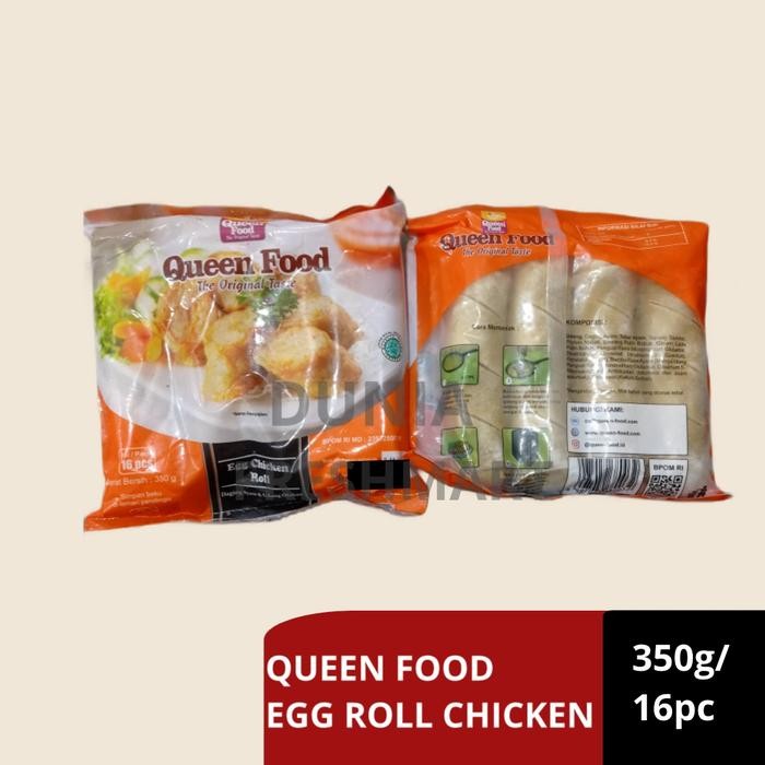 

Kirim,HariYgSama- QueenFood Egg Roll isi 16pcs Queen Food Eggroll 350gram