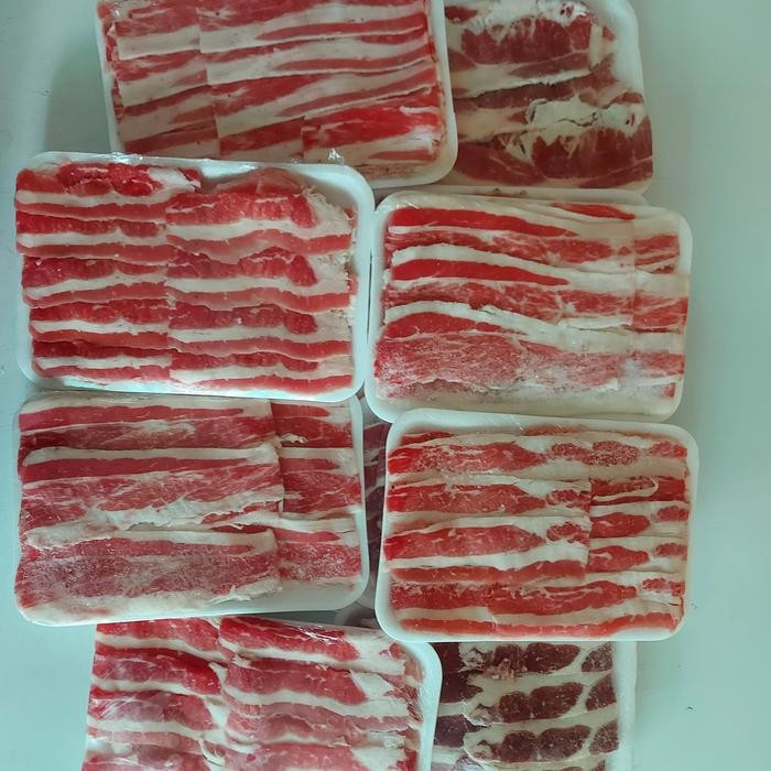 Kirim,HariYgSama- beef slice lemak US/shorplate US SWIFT Premium 250 gr