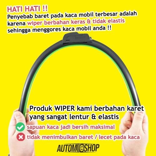 [Expert] Wiper Kaca Mobil Frameless Avanza All New Avanza GrandNew Avanza BONUS