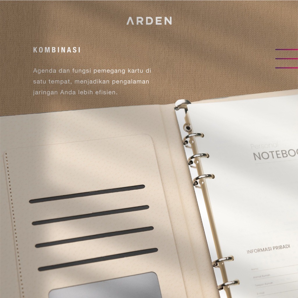 

ARDEN Agenda Elite - Buku Binder Kuliah Agenda Kantor Pum Cover