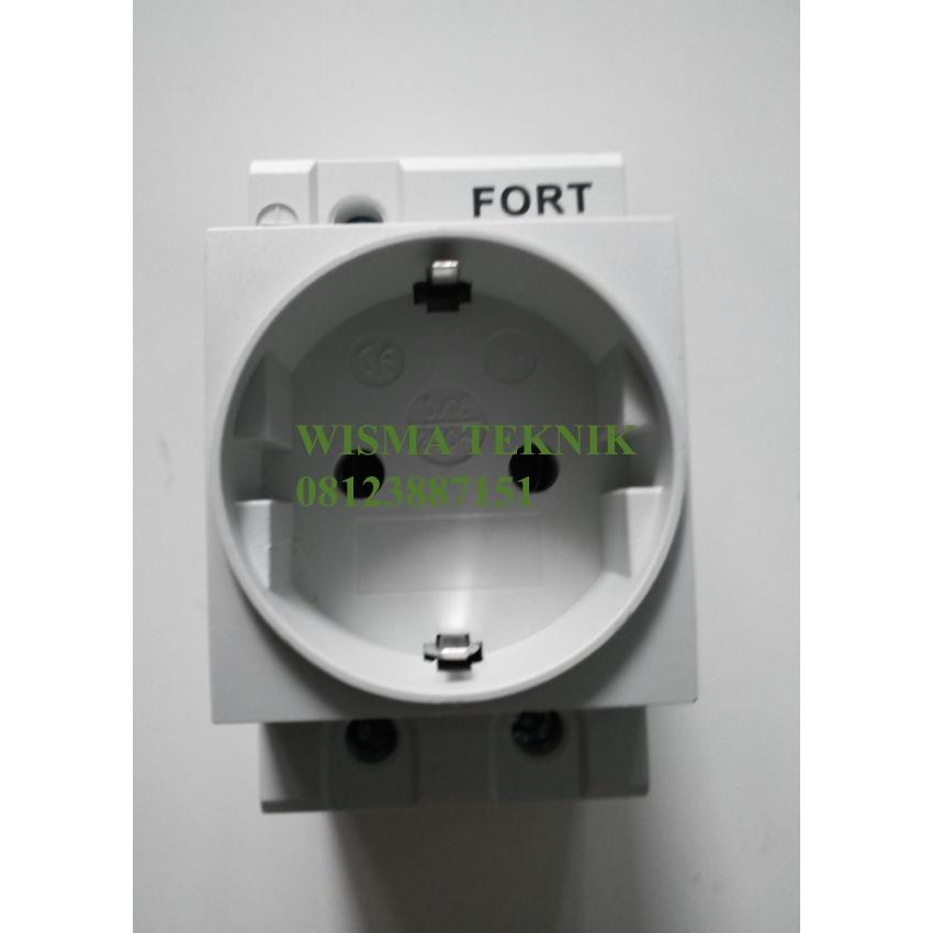 COLOKAN DIN RAIL STOP KONTAK FORT FTK-250