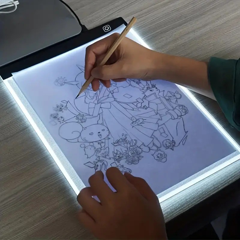 

A4 A5 Led Drawing Copy Pad 3 Level Dimmable Board Table Animation Painting Educational Toys Gift