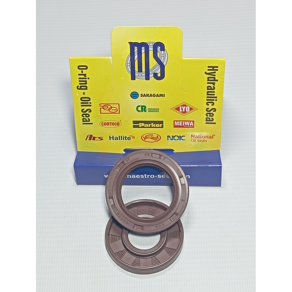 Oil seal TC 32.00-48.00-7.00-FKM
