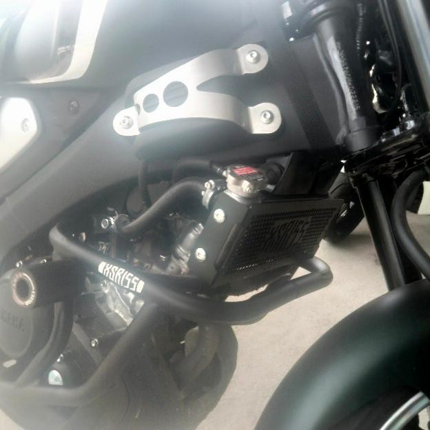 CRASHBAR XSR 155 TUBULAR XSR 155 BLACK DOFF CRASH BAR XSR 155 TERLARIS