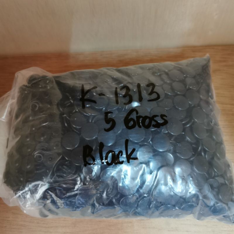

kancing cetet plastik 13mm / kancing snap plastik 1313 / 5gross