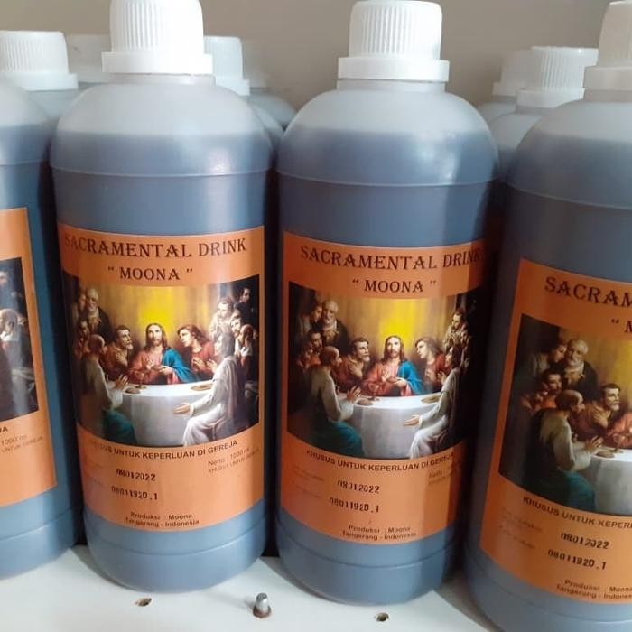 

Anggur Perjamuan Kudus Botol 1 Liter