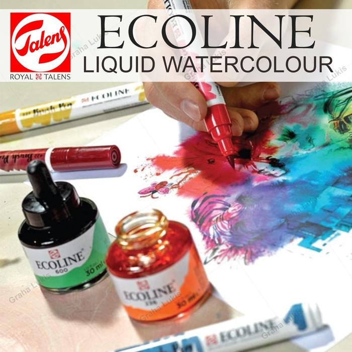 

ready stok royal talens ecoline liquid watercolour 30ml original