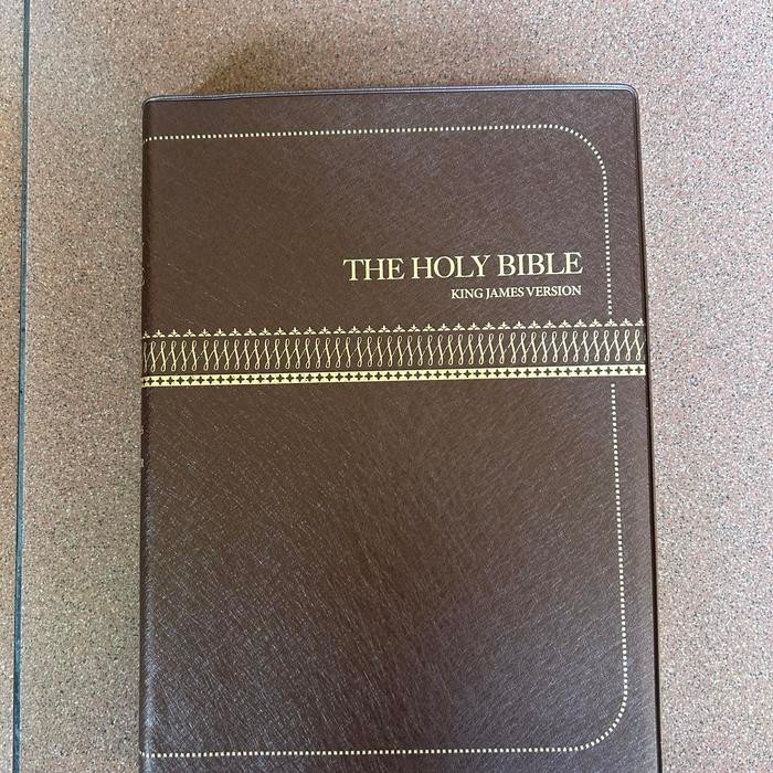 ready stok kjv the holy bible kjv82pl (wjr) large print original