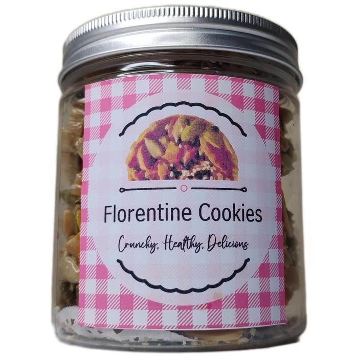 

Florentine Cookies Kemasan Toples Tabung Snack Kacang Pinki Pie
