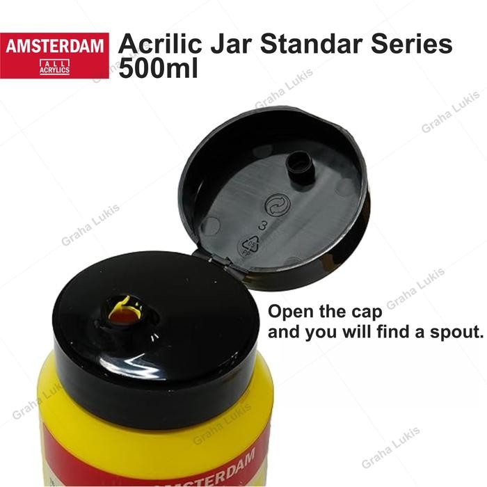 

ready stok amsterdam acrylic 500ml varian 2 /cat akrilik original