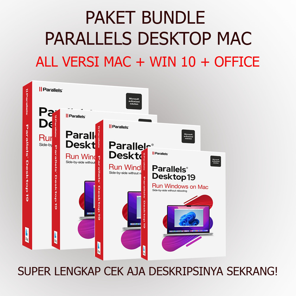 [bundle terlengkap] PARALLELS DESKTOP MAC