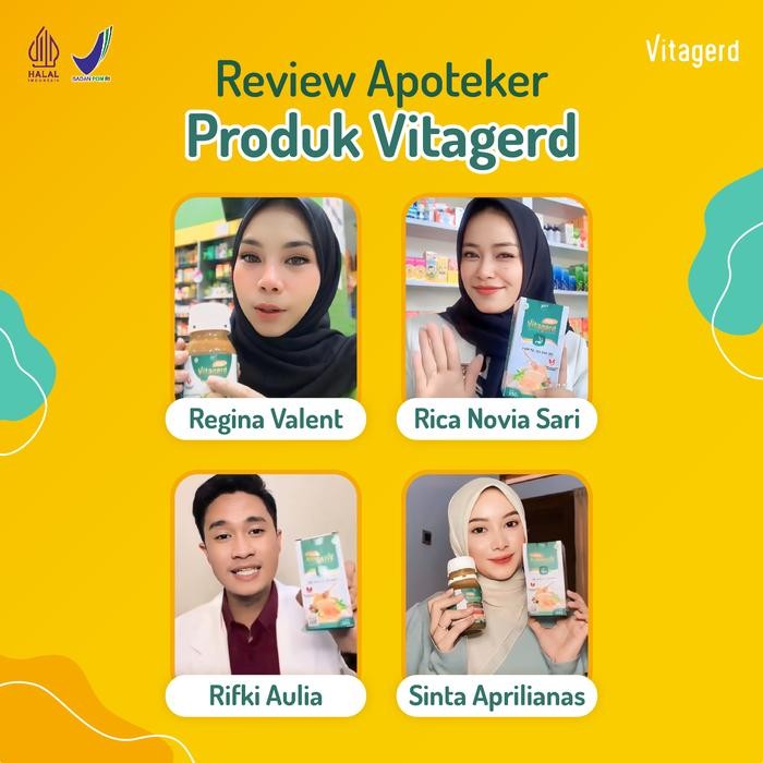 

Terlaris- Vitagerd - Madu Lambung Membantu Masalah Asam Lambung, Gerd, Mual, Muntah Dan Ganguan