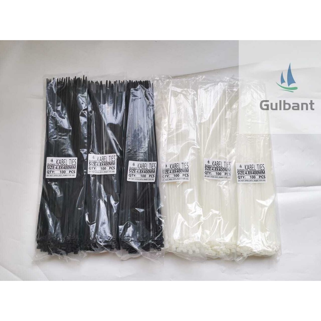 

Kabel Ties Cable Tie 4.8 x 400mm (40cm) CV 400 Kualitas baik