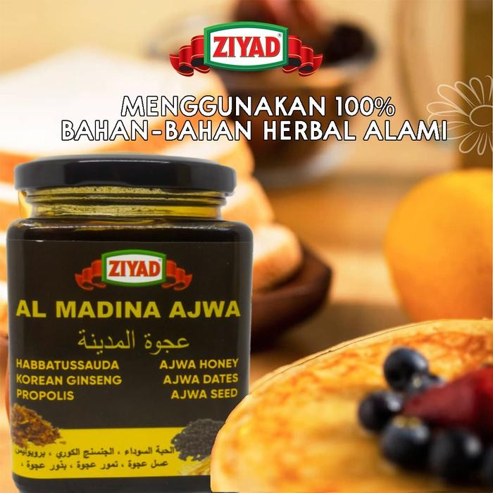 

Terlaris- Ziyad Al Madinah Ajwa Honey Madu Ajwa Herbal 500Gr Asli By Indokuliner -Gratisongkir
