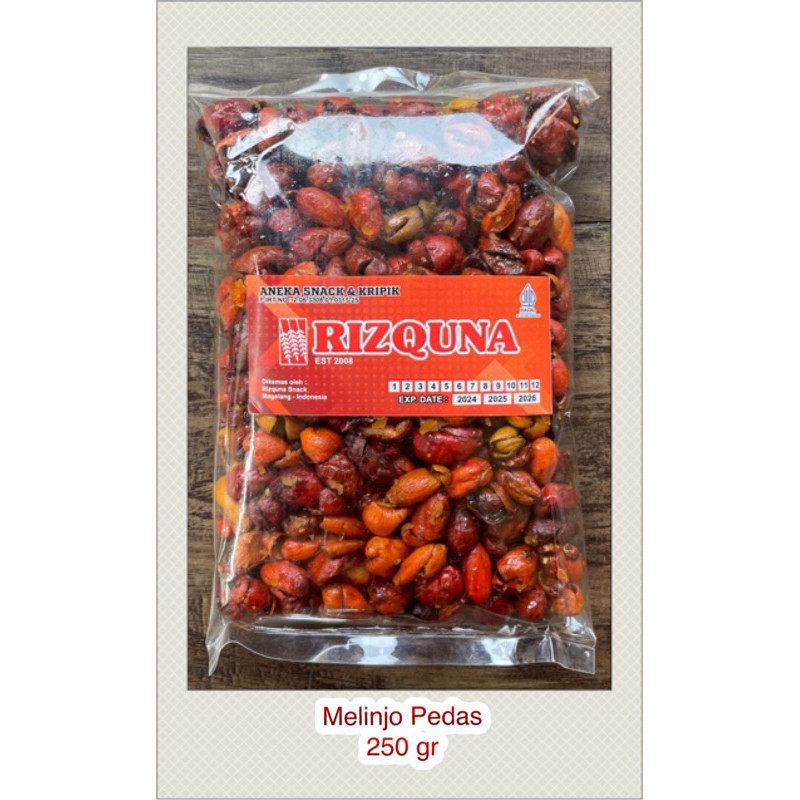 

Melinjo Pedas 250 gr by Rizquna Snack