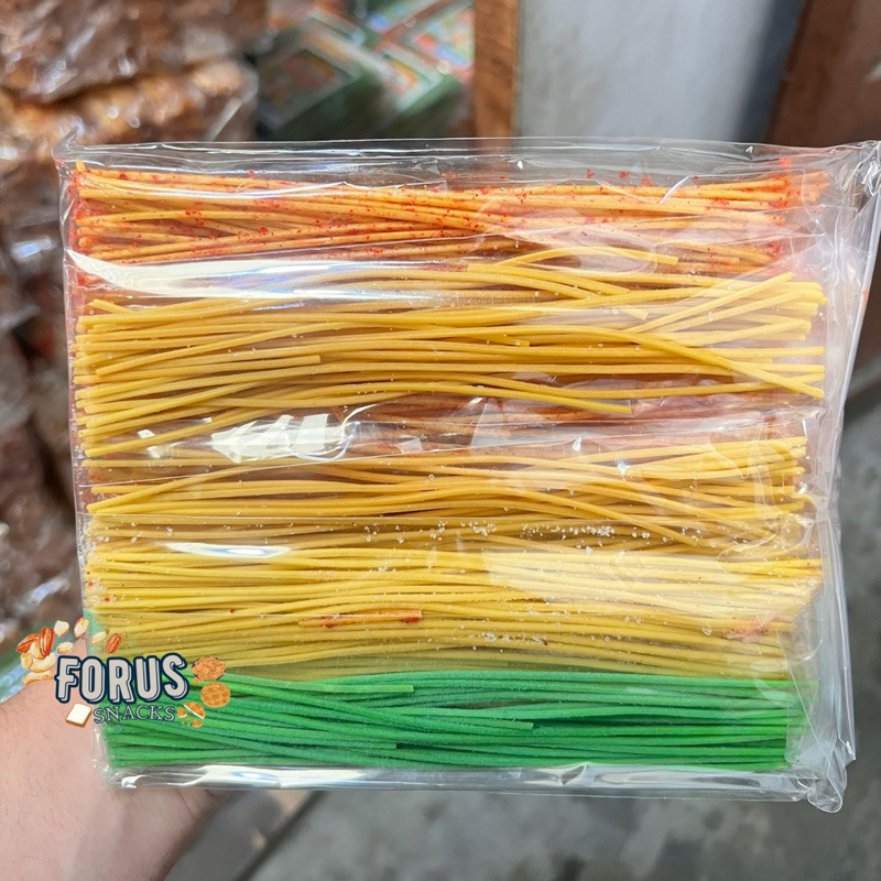 

Mie Lidi 3 Rasa Asin, Pedas, Rumput Laut 1 Pak isi 12 PCS ENAK, GURIH, PEDAS MI LIDI