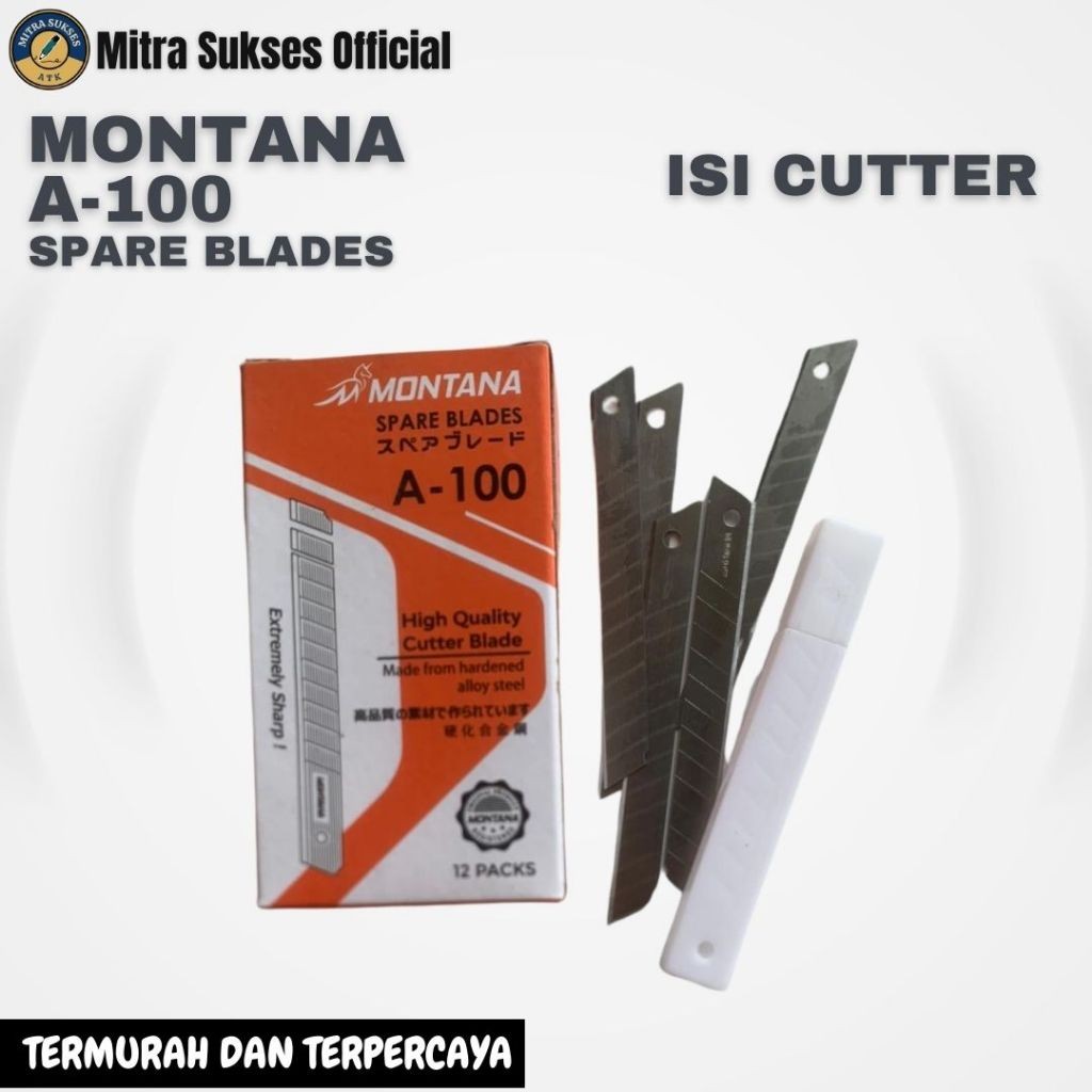 

ISI CUTTER MONTANA A-100 1 BOX ISI 12 PACK
