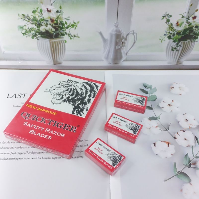 

Silet Quick Tiger Isi 100Pcs Silet Tiger Perpack