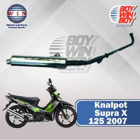 KNALPOT SUPRA X 125 2007. MUFFLER EXHAUST SUPRA X 125 2007 MERK WIN