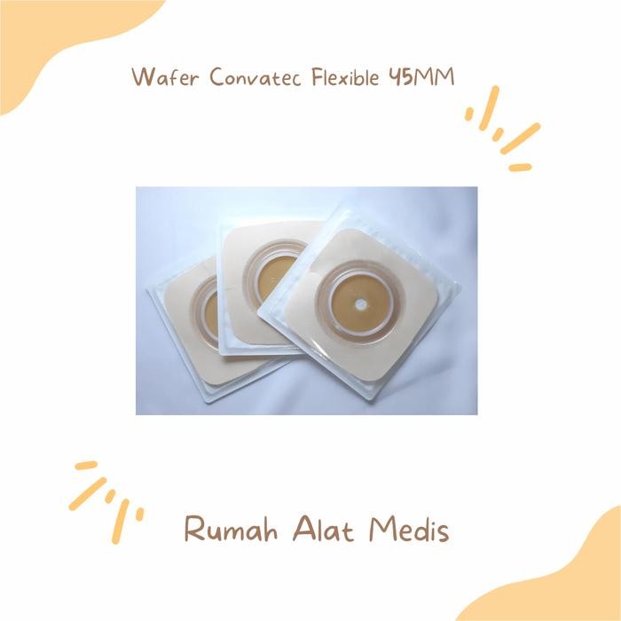

NewZbgt- Wafer Colostomy Bag Convatec Kantong Kolostomi