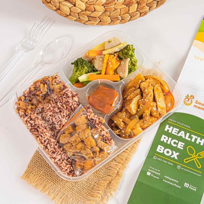

NewZbgt- Nasi Box Healthy Box Catering Diet Box Chicken Grilled Rice Box
