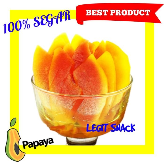 

NewZbgt- 1KG MANISAN BUAH PEPAYA BASAH / ASINAN PAPAYA SEGAR / BUAH SEHAT