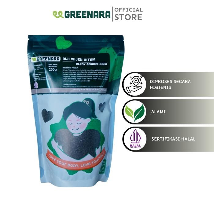 

NewZbgt- Wijen Hitam / Black Sesame Seed 250gr