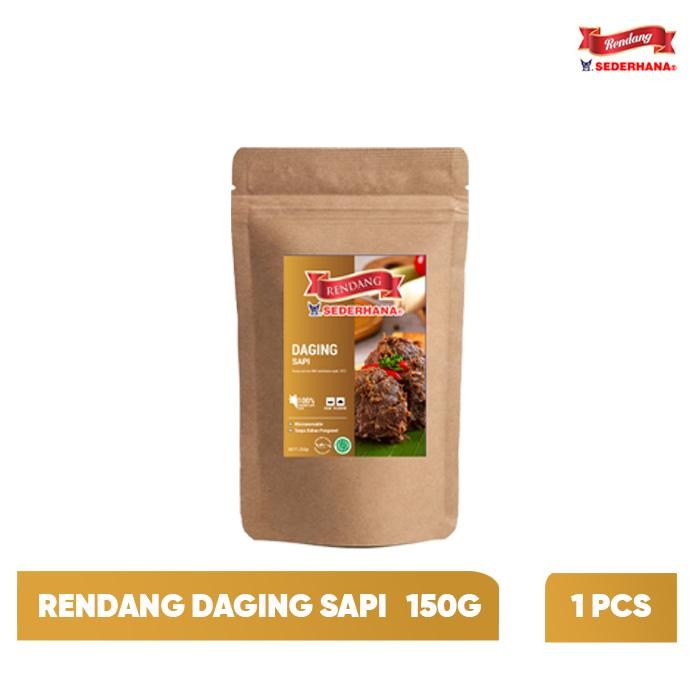 

NewZbgt- Rendang Daging Sederhana 150 gram