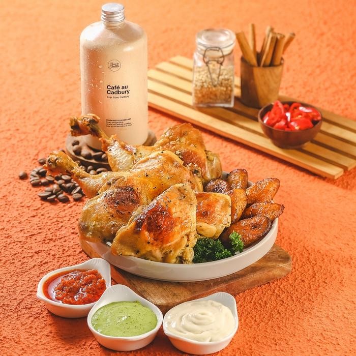 

NewZbgt- Bundling Ayam Afrika Family dan Cadbury Coffee 500 ml