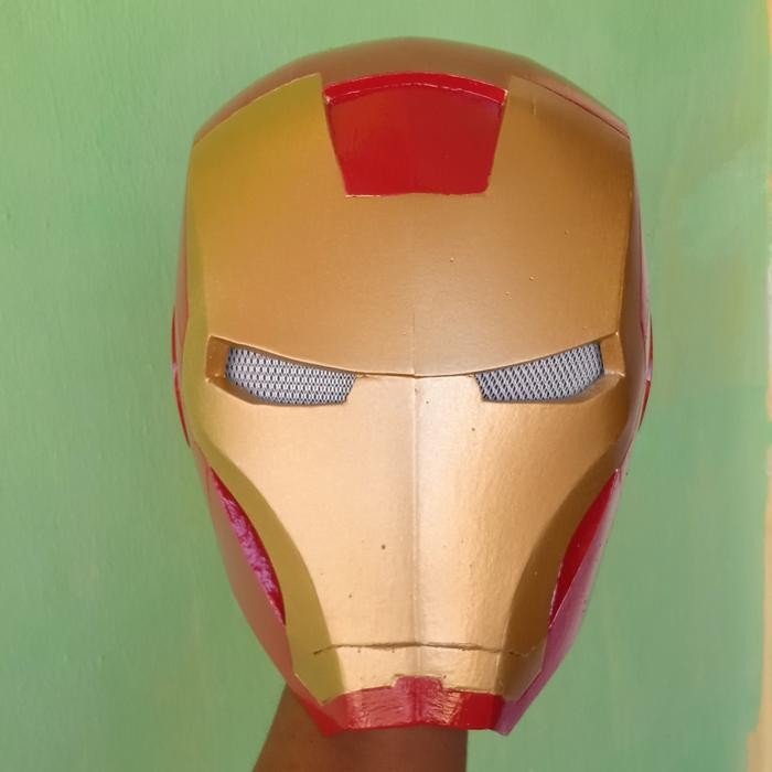 Promo Helm Iron Man Untuk Anak-Anak, Topeng Iron Man Fullfacr