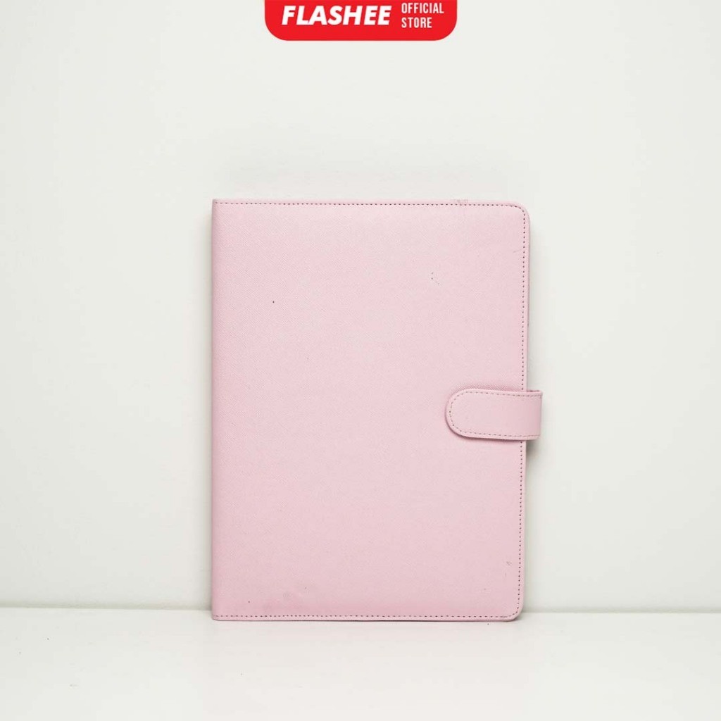 

Flashee Binder Polos Eksklusif A5 Pink Muda 20 Ring Agenda A5 Polos 20 Ring Binder A5 Polos