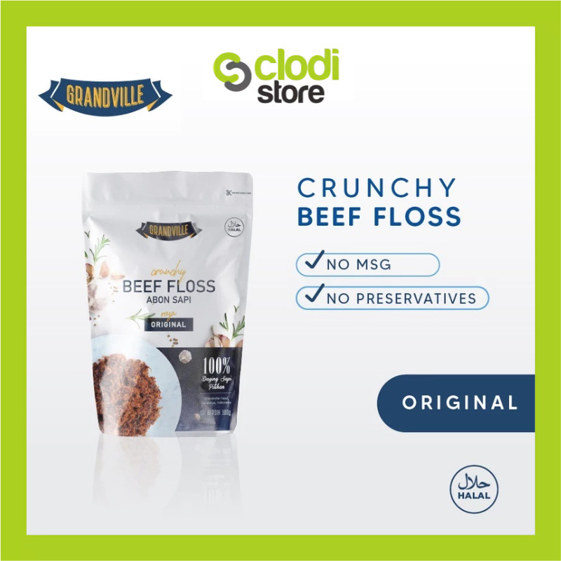 

Grandville Abon SAPI Crunchy Orinal Abon Grandville Sapi Orinal